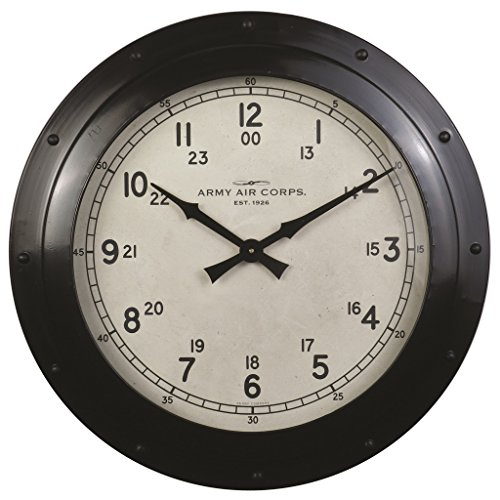 Derby Army Air Corps Wall Clock, White