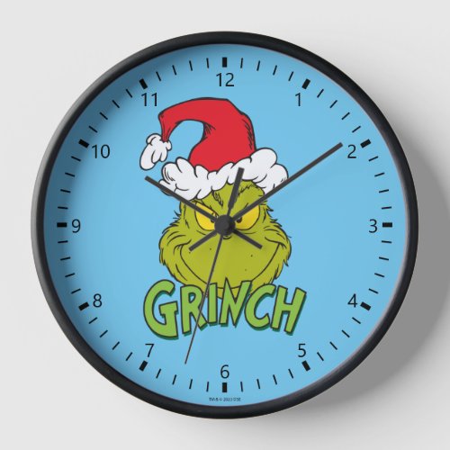 Classic Grinch | Naughty or Nice Clock