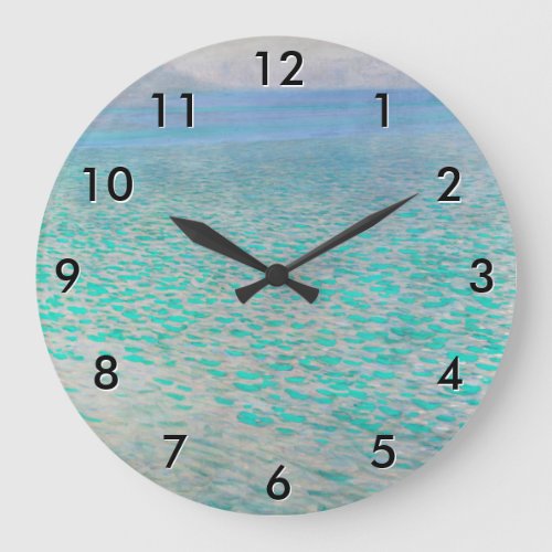 Gustav Klimt – Attersee Large Clock